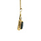 vintage Gold pendant with haematite 14 krt
