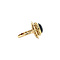 vintage Gouden ring met granaat 14 krt
