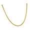 vintage Golden gourmet link necklace 14 carat