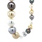 vintage Schoeffel parel collier met diamant 18 krt