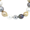 vintage Schoeffel parel collier met diamant 18 krt