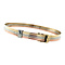 vintage Tricolour vintage gold bangle 14 kt