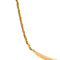 vintage Gouden collier met diamant en saffier hanger 14 krt
