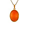 vintage Gold pendant with cameo 14 kt