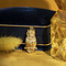 vintage Gouden hanger uil 18 krt