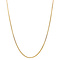 vintage Gold Venetian length necklace 14 kt