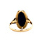 vintage Gold ring with heliotrope 14 krt