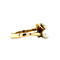 vintage Fantasie ring met parel 12 krt