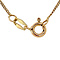 vintage Gouden lengtecollier gourmet 53 cm 14 krt