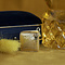 vintage Gouden medaillon met gravure 14 krt