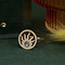 vintage Gouden ring Chopard met diamant 18 krt