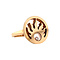 vintage Gouden ring Chopard met diamant 18 krt