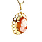 vintage Gold pendant with cameo 14 kt