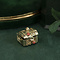 vintage Gouden schatkist hanger 14 krt