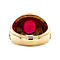 vintage Ring with ruby 10 crt