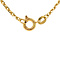 vintage Gouden anker en koffieboon collier 18 krt
