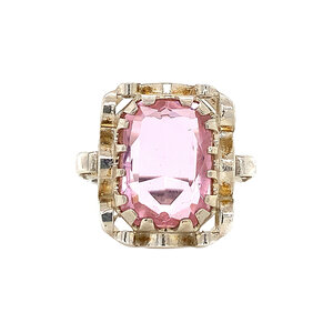 Queen's ring 925 - Pink Sakura