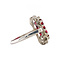 vintage Queen's ring 925 - Ruby Ruby