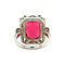vintage Queen's ring 925 - Ruby Ruby