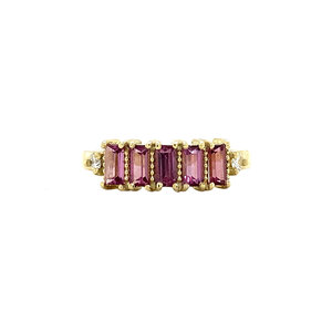 Jackie ring 14 krt - Lavender Love