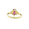 vintage Brigitte ring 14 kt - Lavender Love