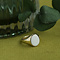 vintage Twiggy ring xs 14 krt - Cloudy Sky