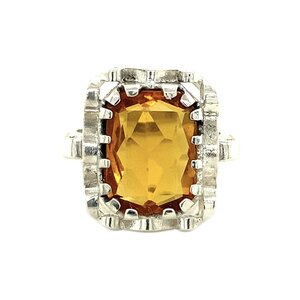 Queen's ring 925 - Golden Hour