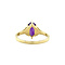 vintage Brigitte ring 14 kt - Violet