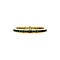 vintage Gold alliance ring with natural emerald 18 krt