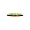 vintage Gouden alliance ring met natuurlijke smaragd 18 krt