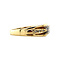 vintage Gouden ring met diamant 14 krt