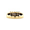 vintage Gold ring with diamond 14 kt