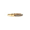 vintage Gouden alliance ring met diamant 14 krt