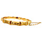 vintage Gold bangle bamboo 18 krt