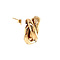 vintage Fantasy ear studs 9 krt