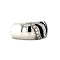 vintage Witgouden ring met emaille en diamant 18 krt