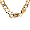 vintage Bicolour gold fantasy necklace 14 kt
