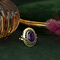 vintage Gold ring with amethyst 14 kt