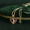 vintage Gouden koord collier 14 krt