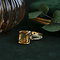 vintage Gold ring with citrine 14 krt