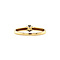 vintage Gold ring with diamonds 14 krt