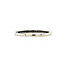 vintage Witgouden ring met zwarte diamant 14 krt