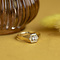 vintage Gouden ring met spinel 14 krt