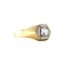 vintage Gouden ring met spinel 14 krt