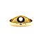 vintage Gouden ring met spinel 14 krt