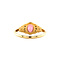 vintage Jane ring 14 kt - Pink Sakura
