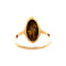vintage Gold ring with diamonds 14 krt