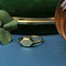 vintage Gold signet ring 14 krt