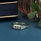 vintage Gold ring with diamonds 14 krt