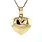 vintage Gouden hart medaillon 14 krt